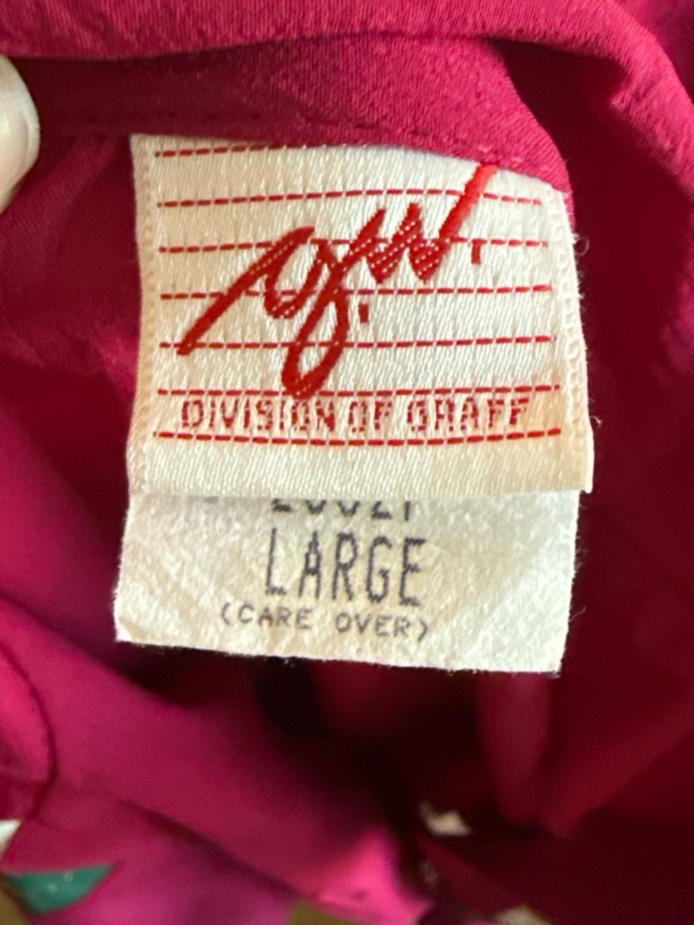 Division of Graff geometric Collared Pullover - Picture 3 of 3